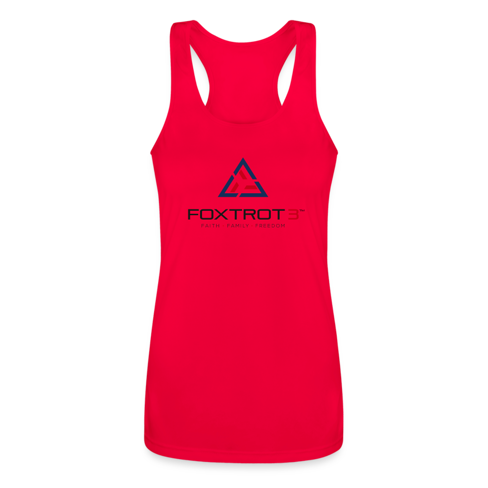 Women’s Performance Racerback Tank Top - coral