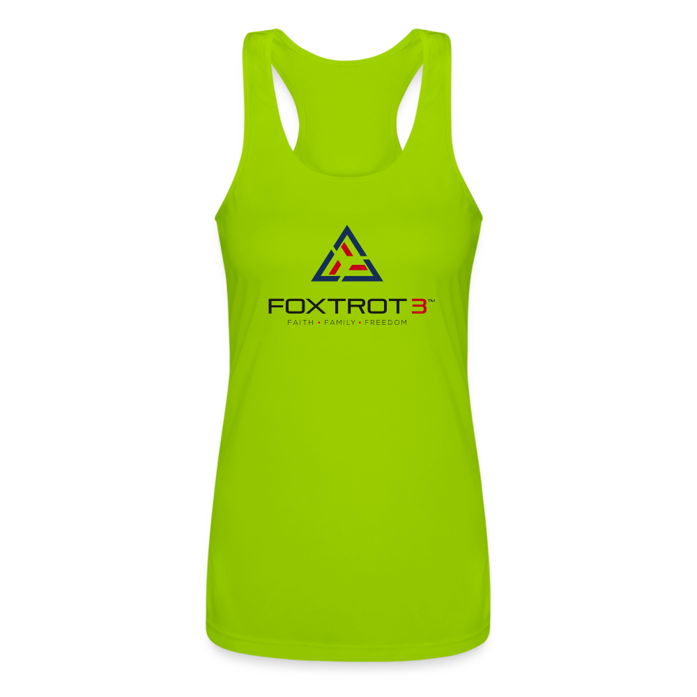 Women’s Performance Racerback Tank Top - lime