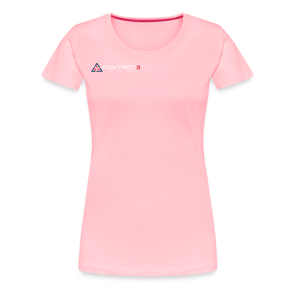 FOXTROT3 Women's "Classic" Light Logo - pink