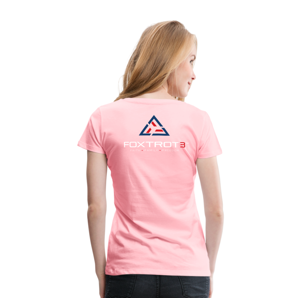 FOXTROT3 Women's "Classic" Light Logo - pink