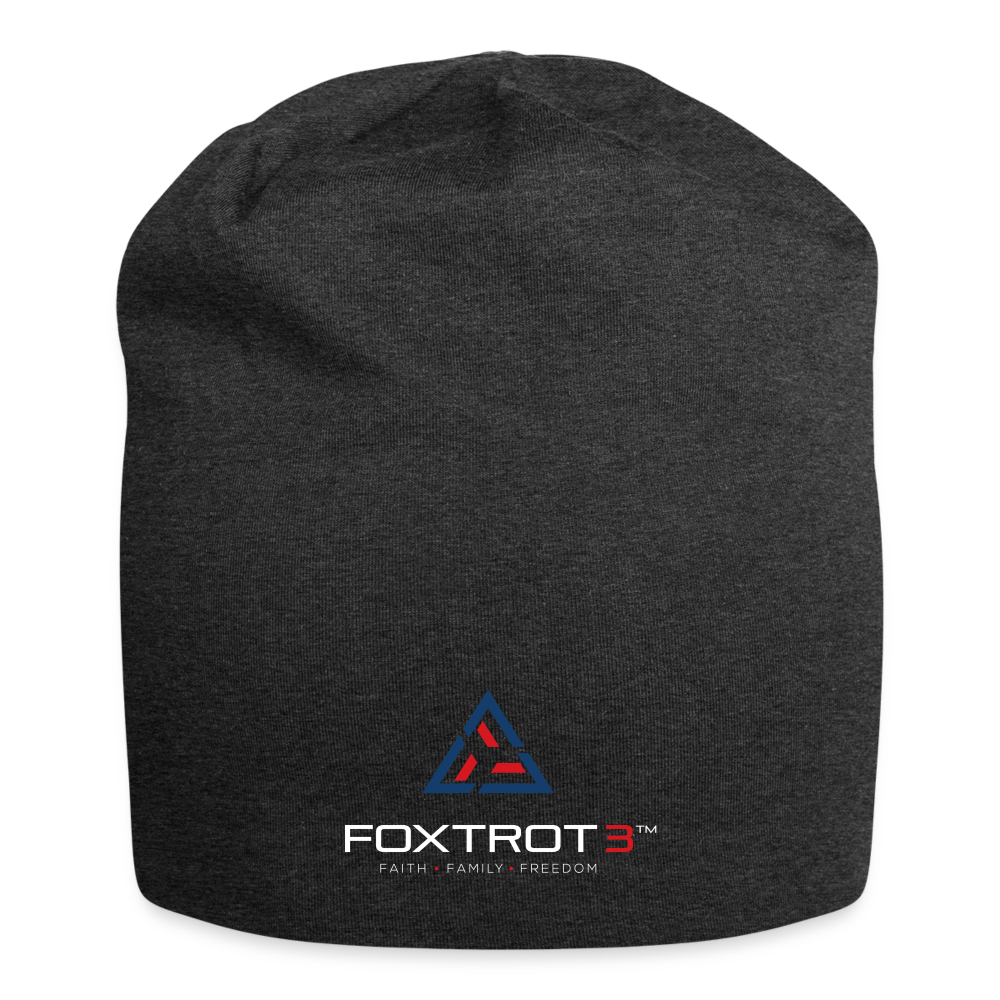 Jersey Beanie - charcoal grey