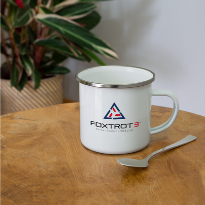 FOXTROT3 Camper Mug - white